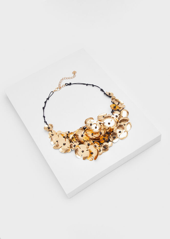 Short Flower Necklace, , hi-res