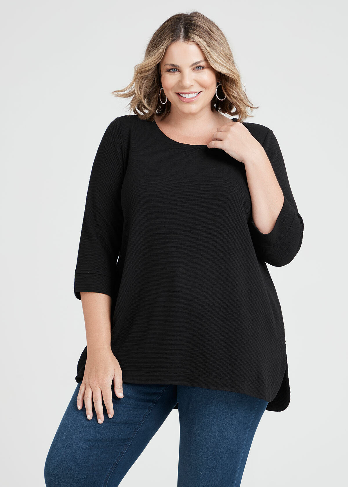flattering plus size tops