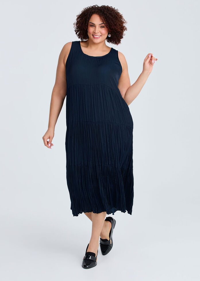 open lace back dress Wing Span Pleated Dress – Gorman NZ main image 1