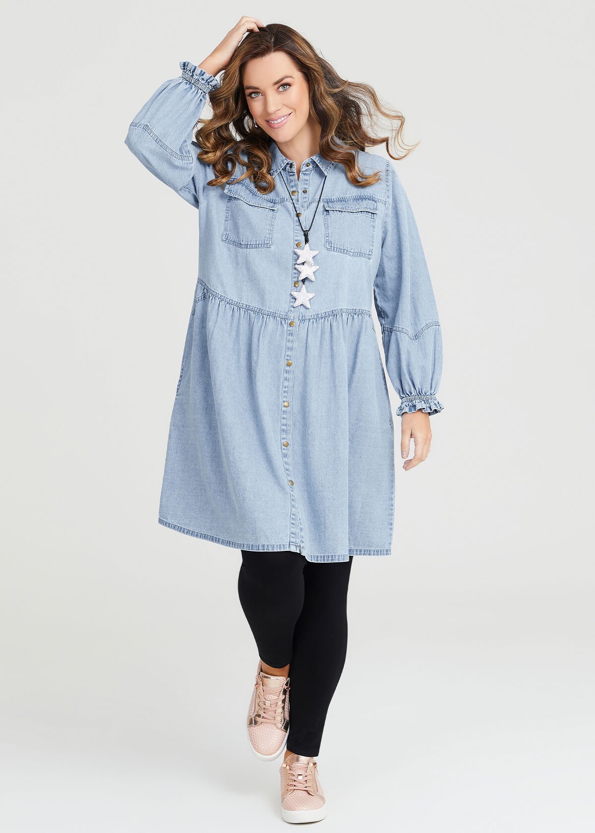 Chambray shirt clearance dress australia