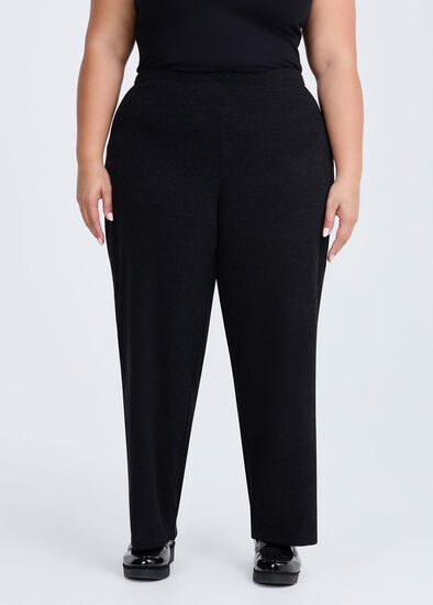 Plus Size Snug Relaxed Pull On Pant