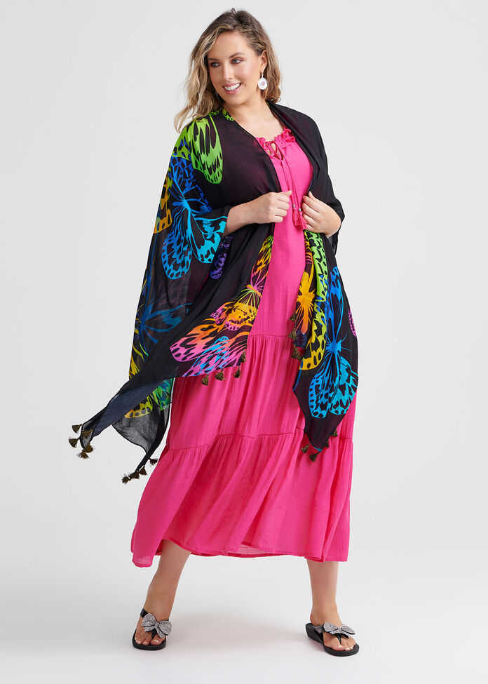 Bright Butterfly Cape, , hi-res