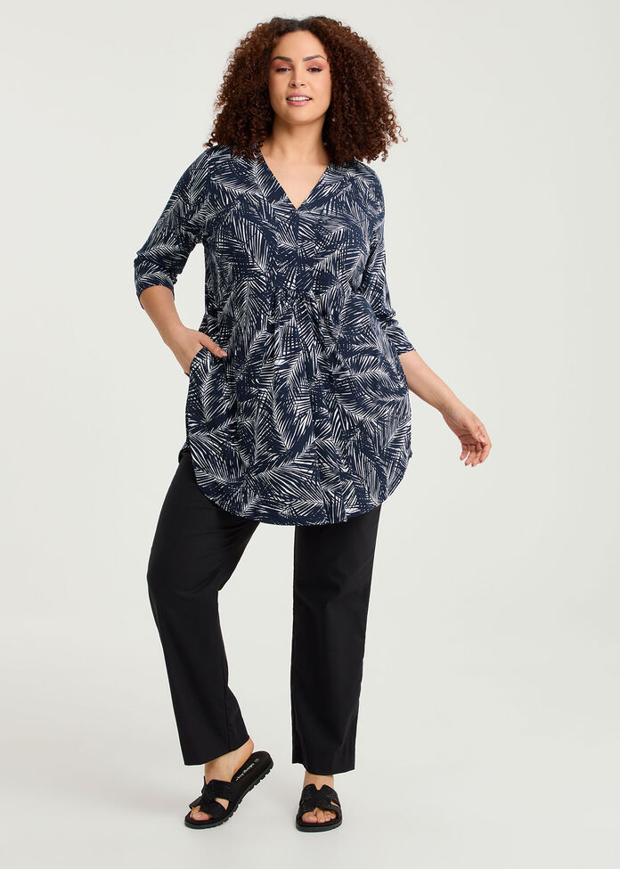 Susie V-neck Tunic, , hi-res