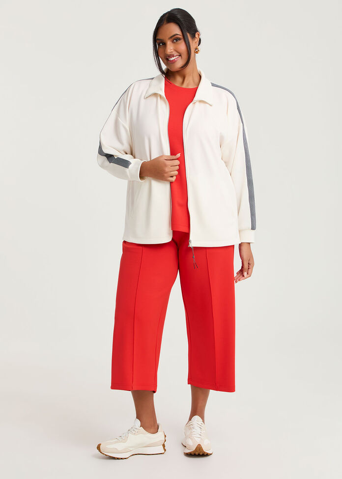 Luxe Touch Tape Detail Jacket, , hi-res