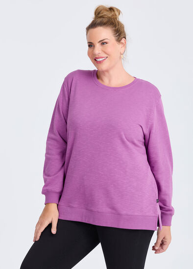 Plus Size Boyfriend Tunic Sweat