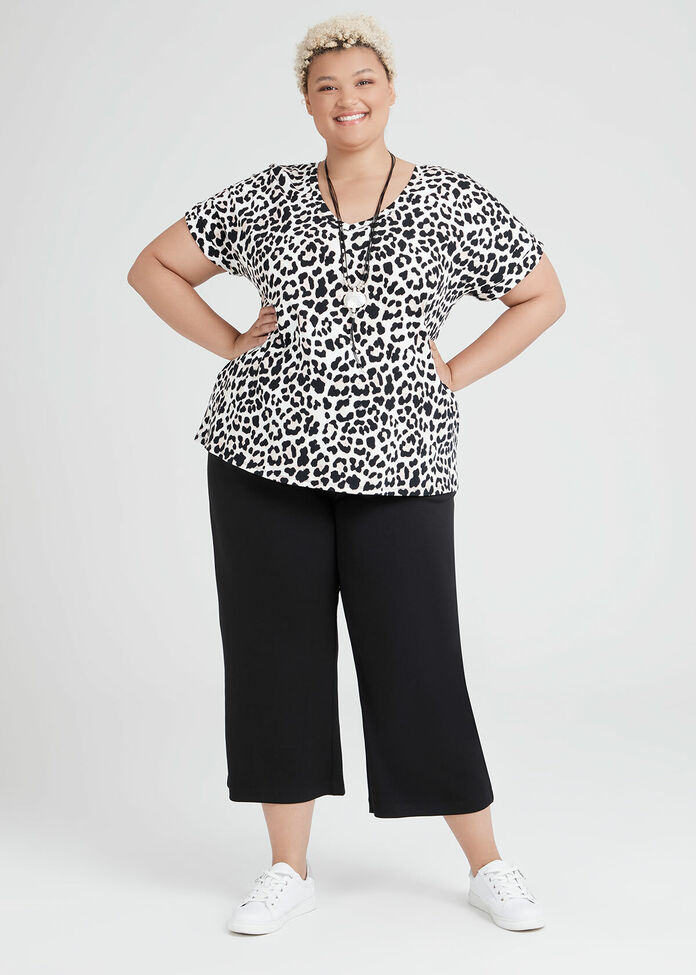 Relaxed Wide Leg Pant, , hi-res