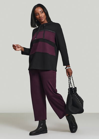 Plus Size Mod Bamboo Ponte Top