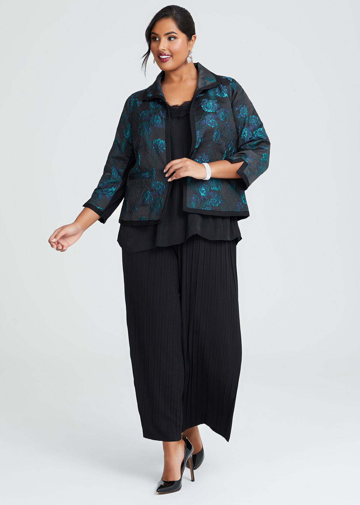 Plus size hot sale evening jackets