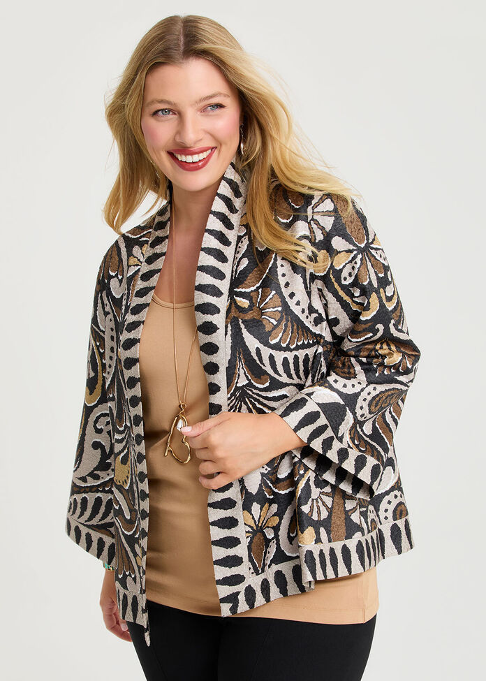 Plisse Reversible Jacket, , hi-res