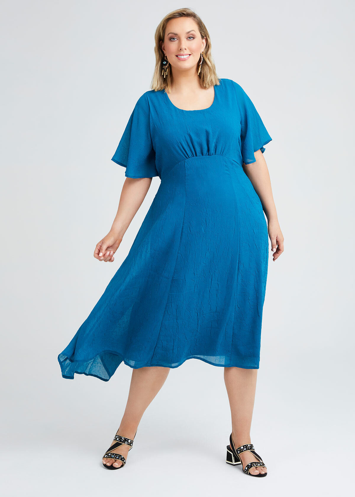 plus size midi dress australia