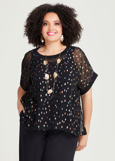 Plus Size Summer Glow Top