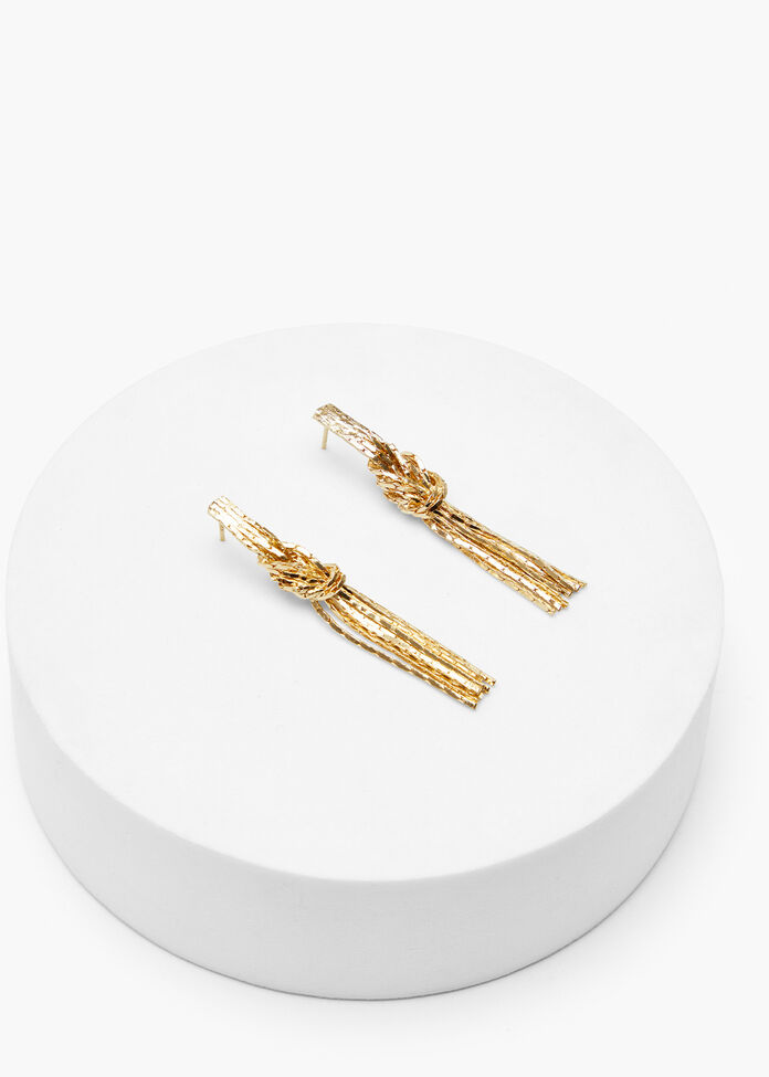 Snake Chain Earrings, , hi-res