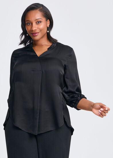 Plus Size Natural Onyx Top