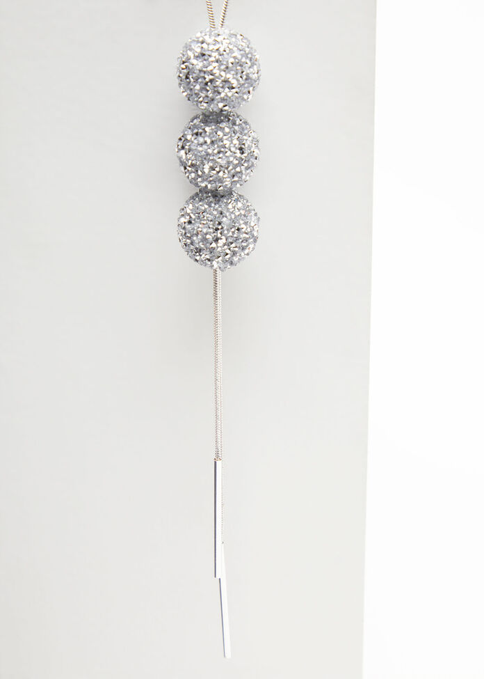 Diamante Ball Necklace, , hi-res