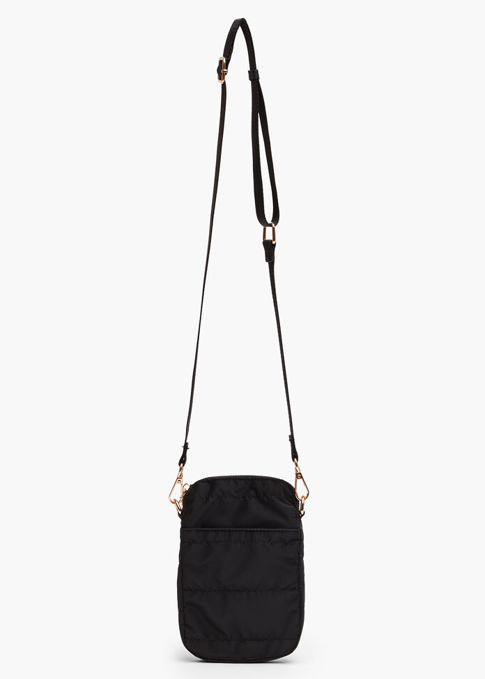 Small Soft Crossbody Bag, BLACK, hi-res