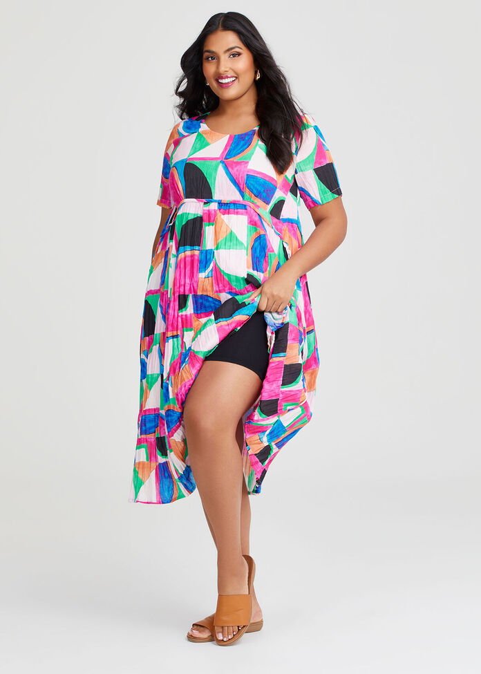 Cotton Gauze Favourite Dress, , hi-res