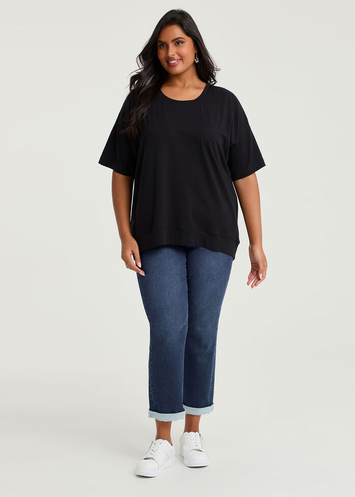Organic Cotton Relaxed T-shirt, , hi-res