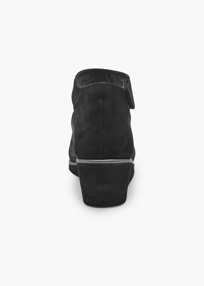 Wedge Ankle Strap Court in Black, Sizes 1230 Taking Shape NZ