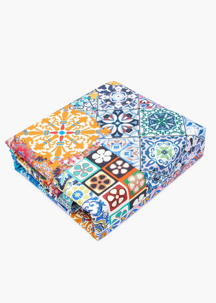 Mosaic Quilt Cover Set, , hi-res