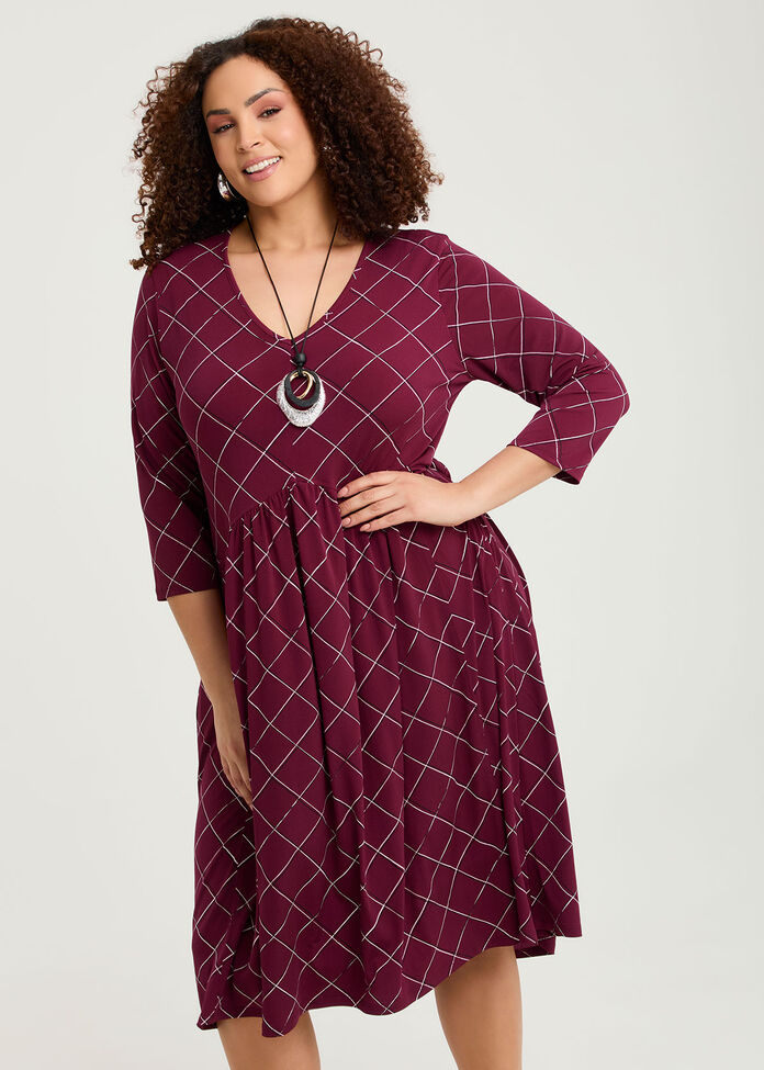 Eden Print Dress, , hi-res