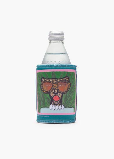 Bouffants Cheetah Drink Cooler