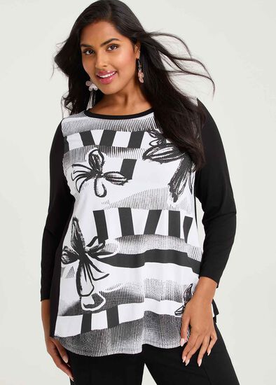 Plus Size Natural Kiriana Top