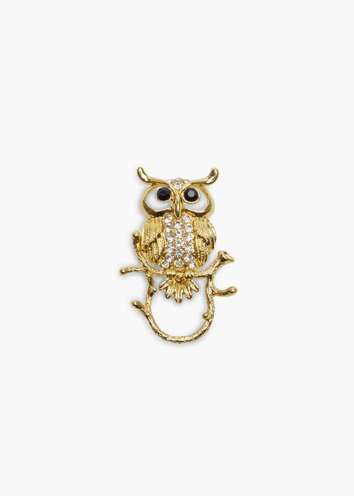 Magnetic Glasses Holder - Owl, , hi-res