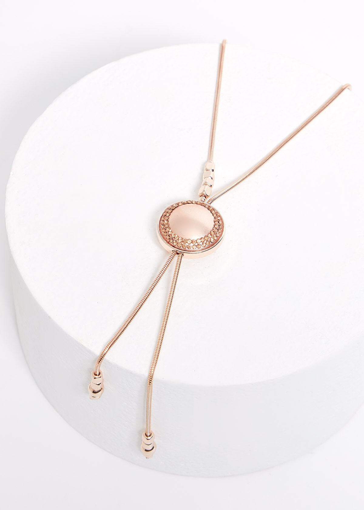 Accessorize rose outlet gold necklace