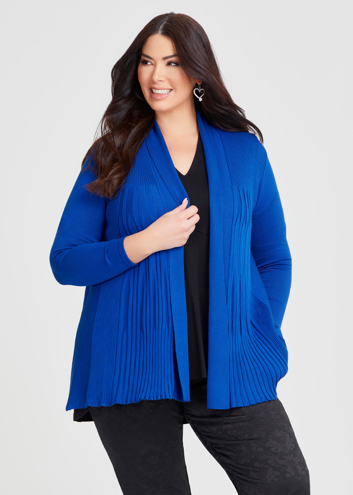 Plus size long cardigan best sale