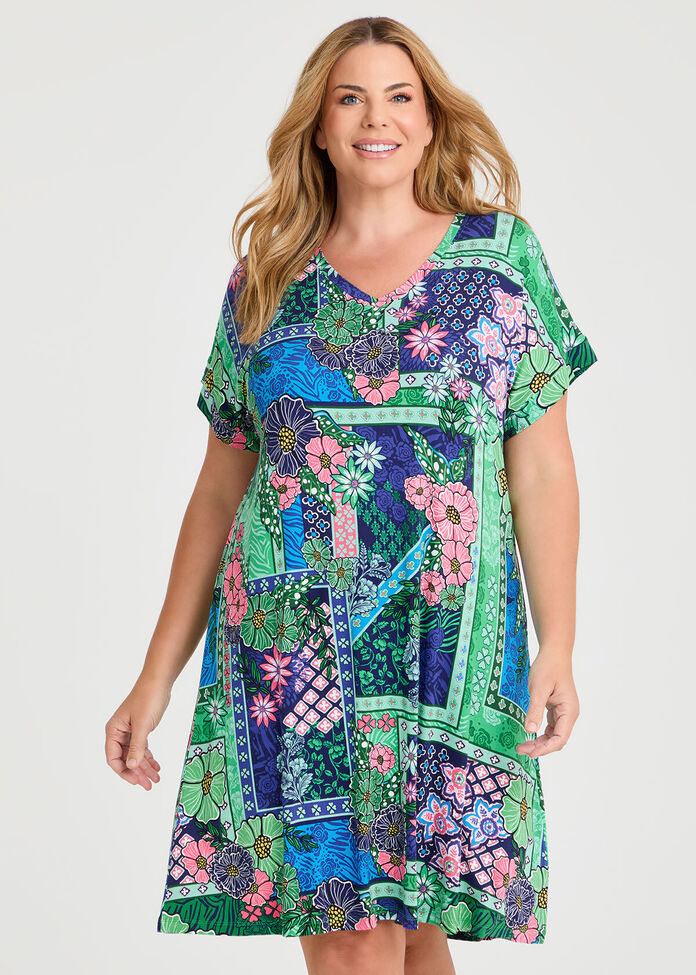 Bamboo Jardin Nightie, , hi-res