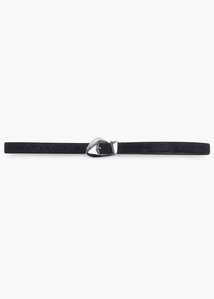 Thin Metal Buckle Belt, , hi-res