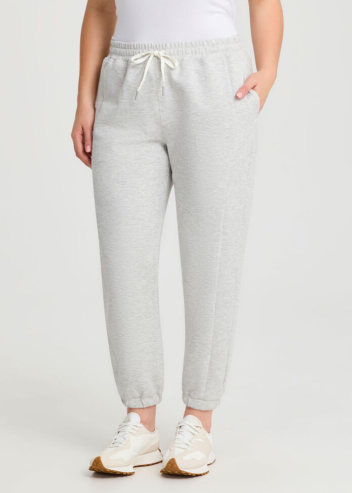 Luxe Touch Seam Detail Jogger, , hi-res