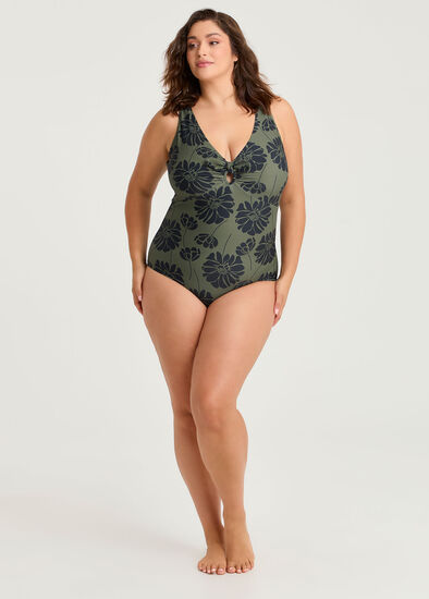 Plus Size Calypso Drift Swimsuit