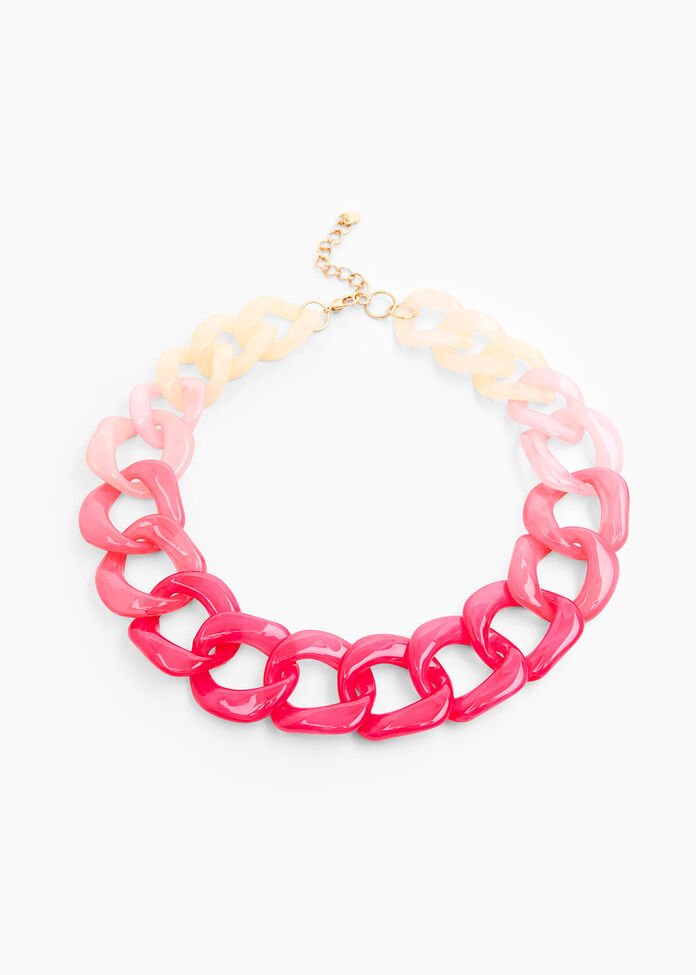 Ombre Chain Necklace, , hi-res