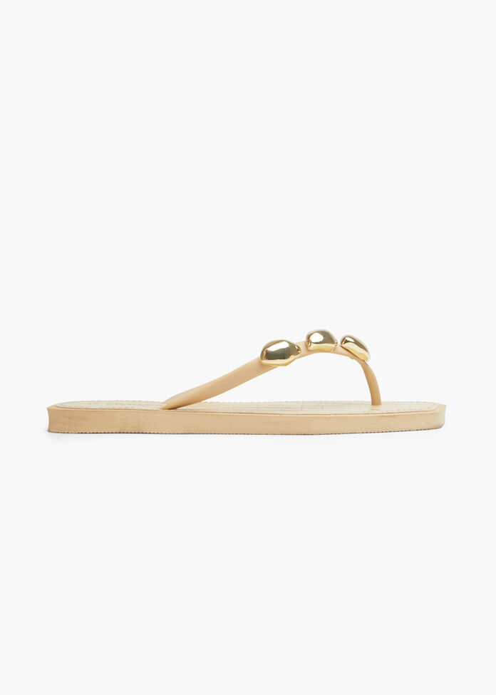 Trim Detail Flip Flop, , hi-res
