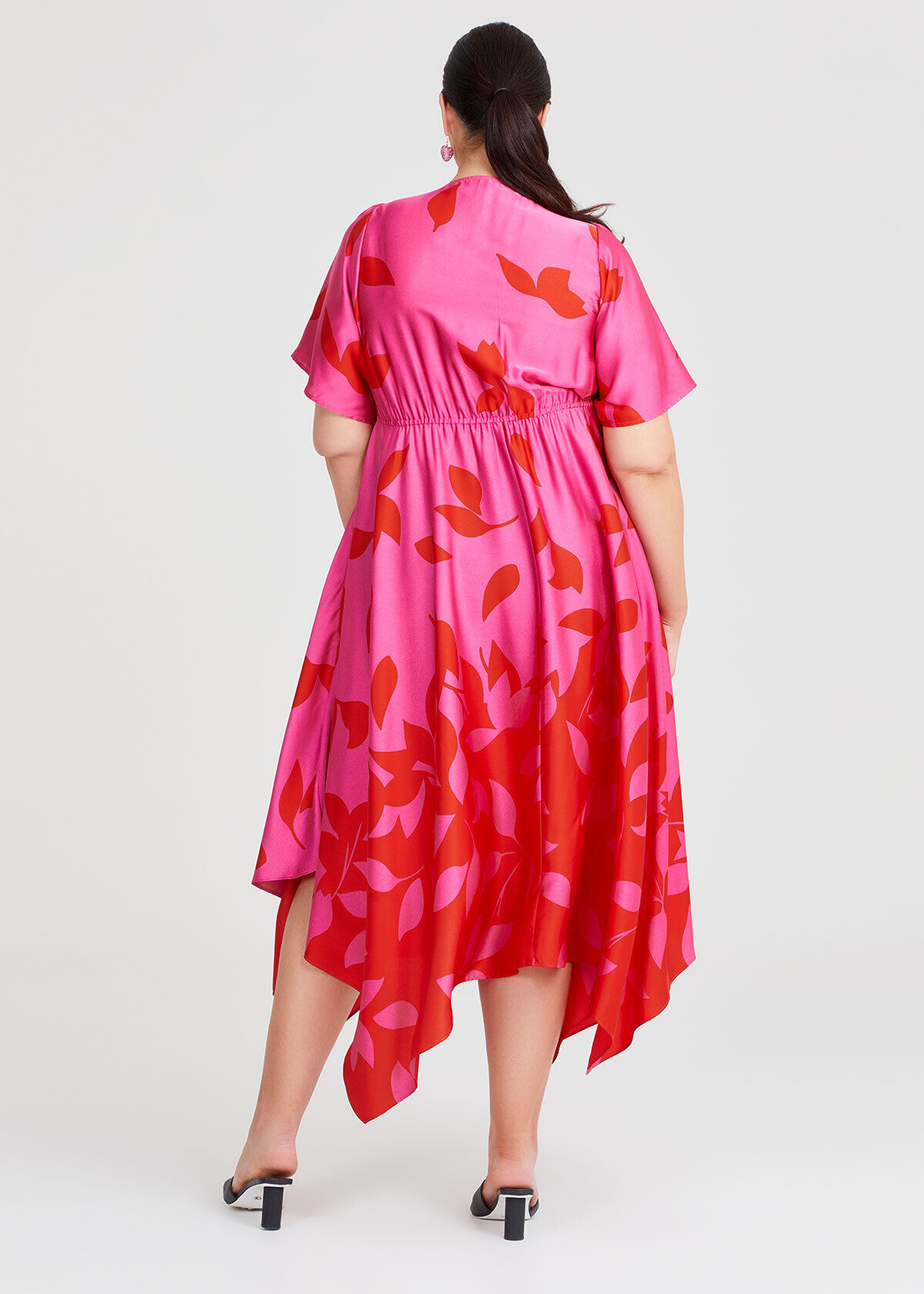 Plus size high low cocktail dresses best sale