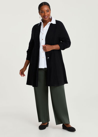 Plus Size Ponte Harper Wide Leg Pant