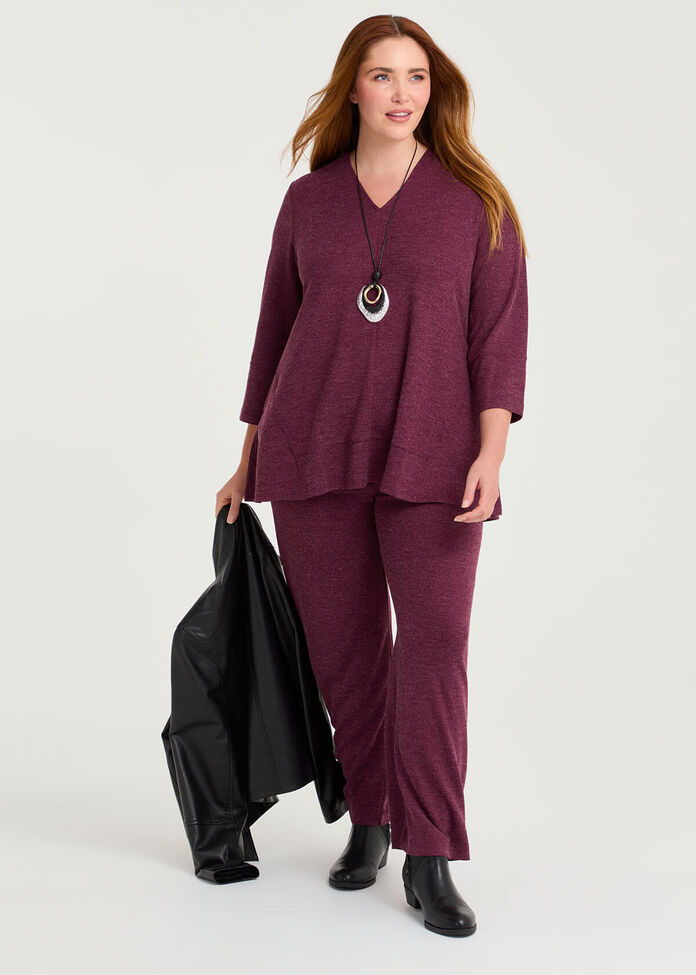 Lola Melange Knit Pant, , hi-res