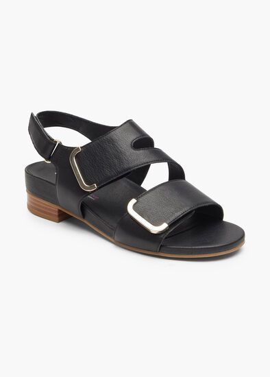 Plus Size Orthotic Asymmetric Sandal