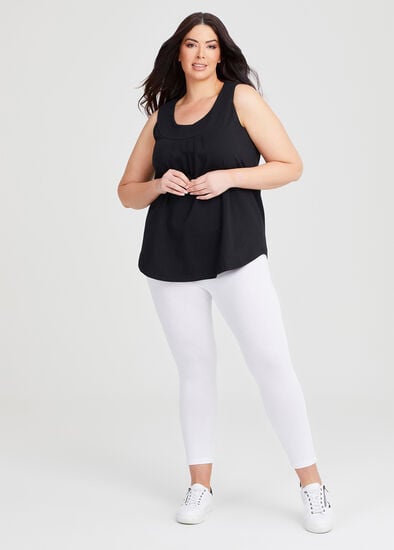 Plus Size Good Earth Australian Cotton 7/8 Legging