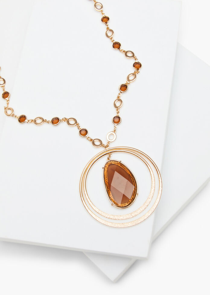 Pretty Gong Long Necklace, , hi-res