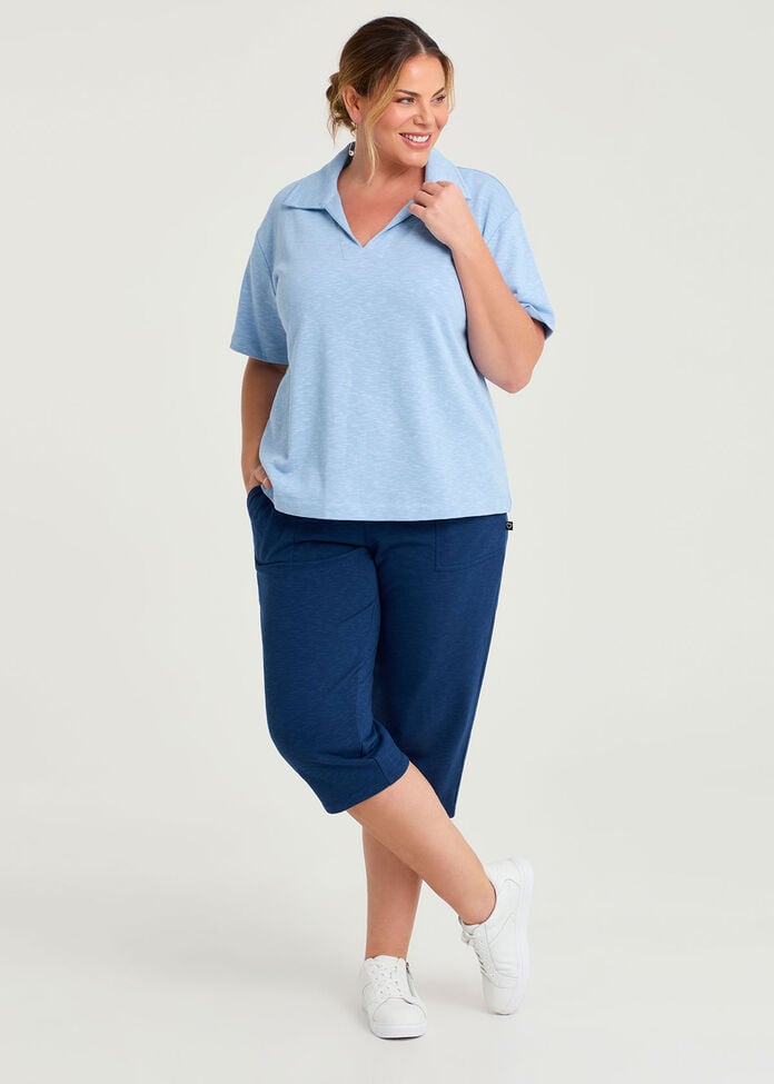 Crop Sweat Pant, , hi-res