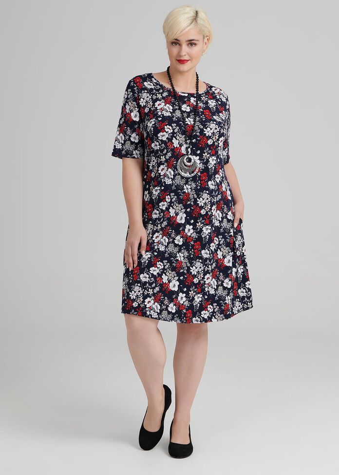 Wild Roses Dress, , hi-res