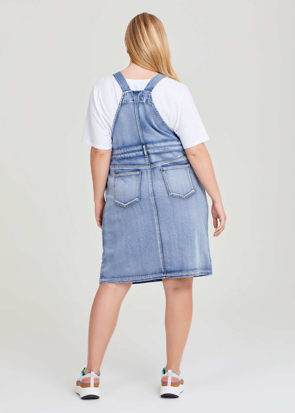 Buy FCK-3 Women's Pedal Fit Stretchable Denim Dungaree at Amazon.in