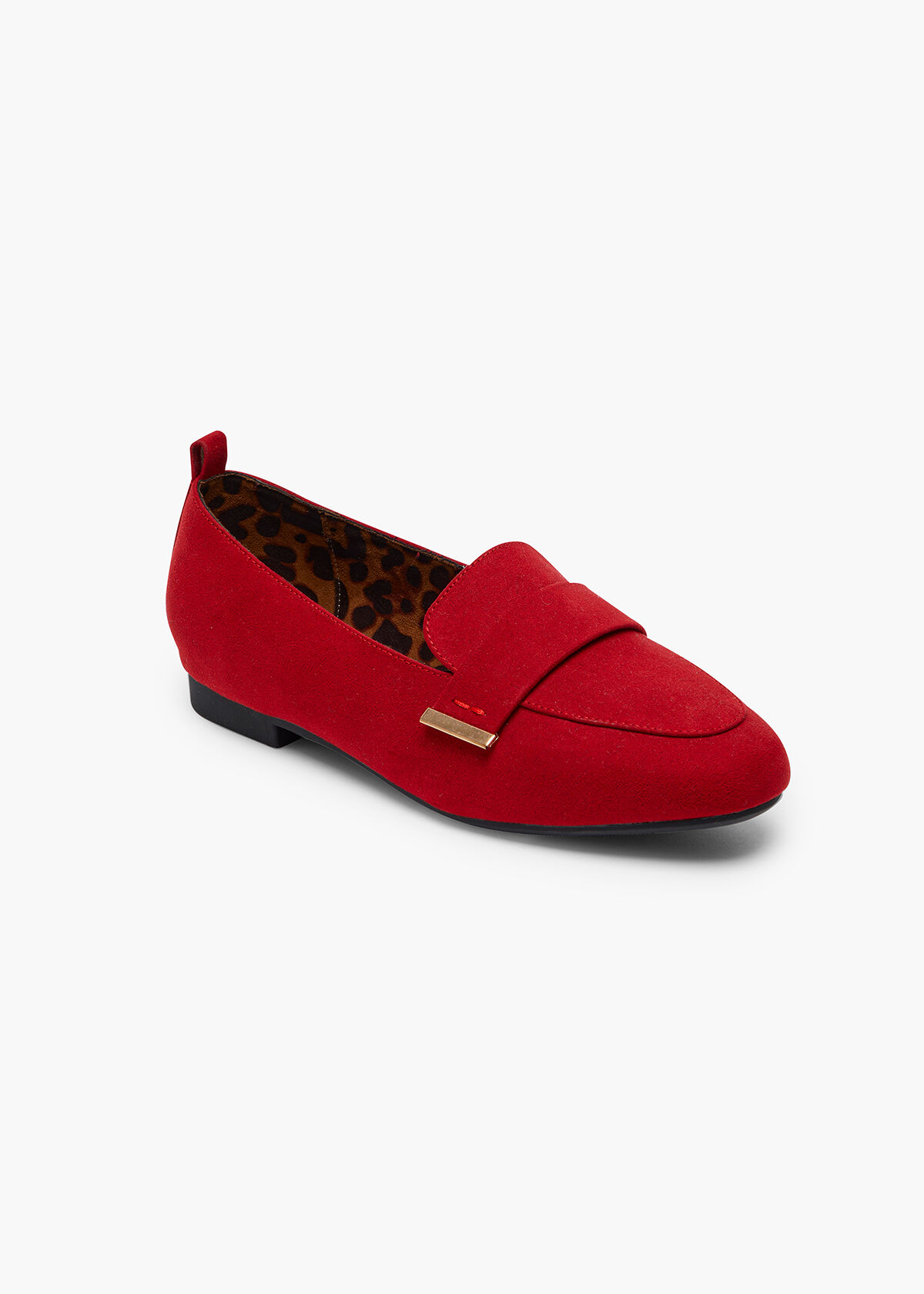 Red loafers sales