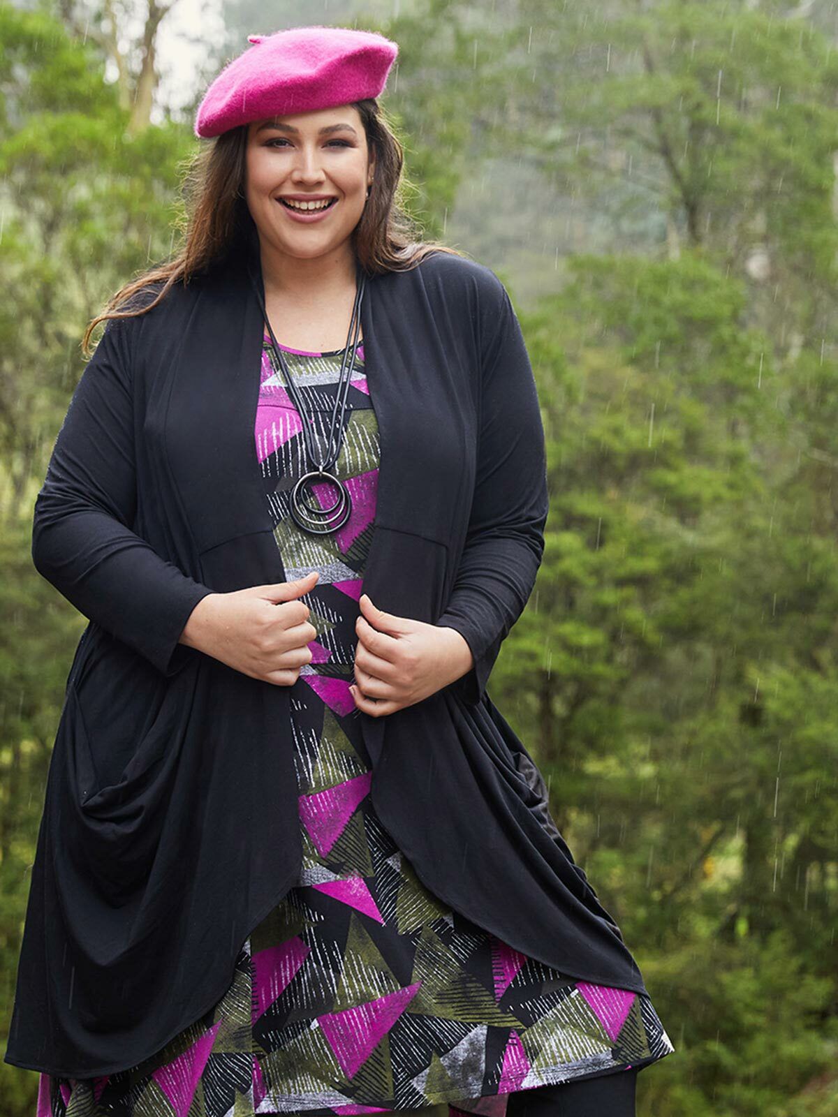 Plus size dress with cardigan new arrivals