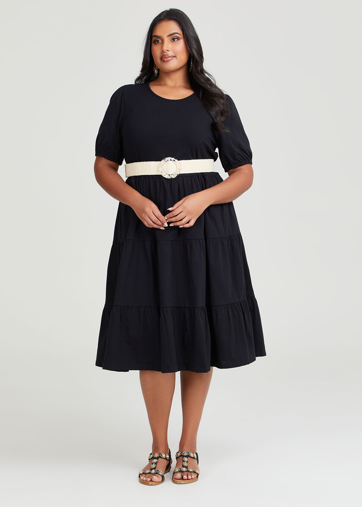 Plus size stretchy belt outlet