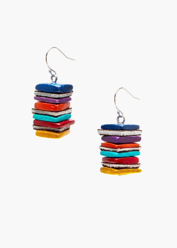 In The Square Earrings, , hi-res