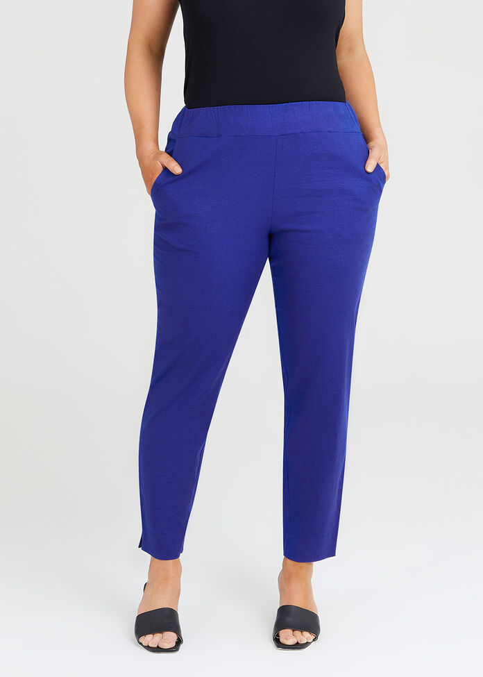 Amour Linen Suit Pant, , hi-res