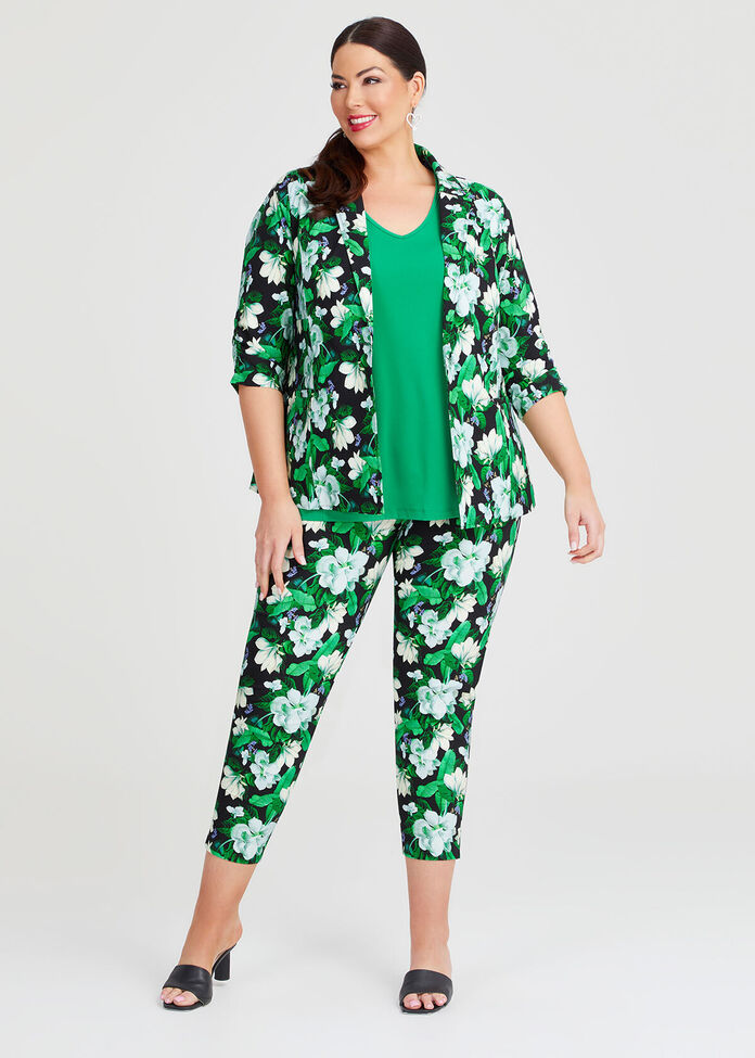 Gardenia Cotton Suit Jacket, , hi-res